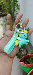 Premium 3D Character Keychain | Unicorn |