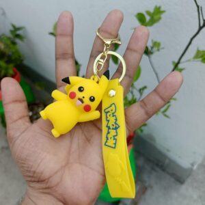 Pokemon 3D Silicone Keychain | Pikachu |