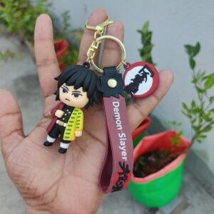 Demon Slayer 3D Silicone Keychain | Giyu Tomioka |
